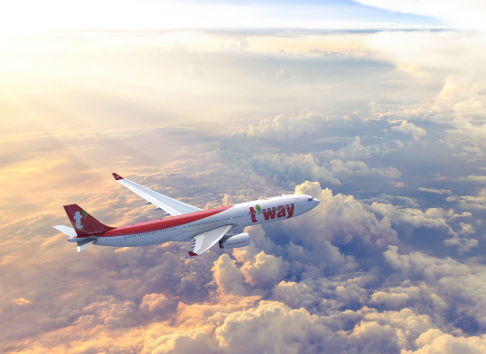 티웨이항공 항공기. 티웨이항공 제공